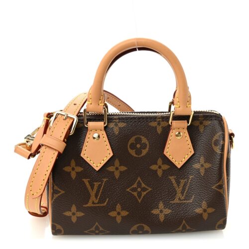 Louis Vuitton Monogram Nano Speedy Bandouliere